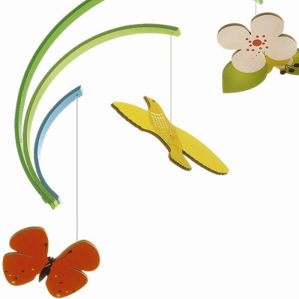 Mobile en bois Printemps – Djeco – Image 2