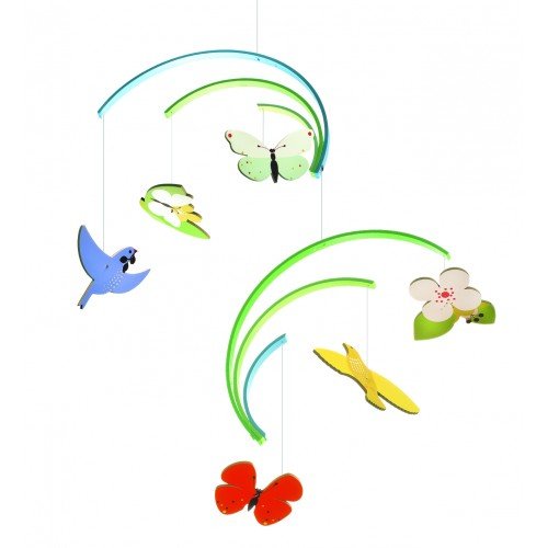 Mobile en bois Printemps – Djeco