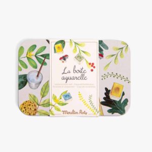 Boite aquarelle - le jardin du moulin - Moulin Roty