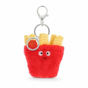 Porte-clés peluche Frites – KeelEco – 12 cm