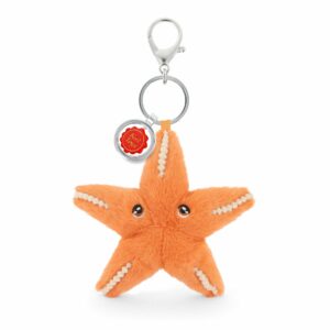 Porte-clés peluche Étoile de mer – KeelEco – 12 cm