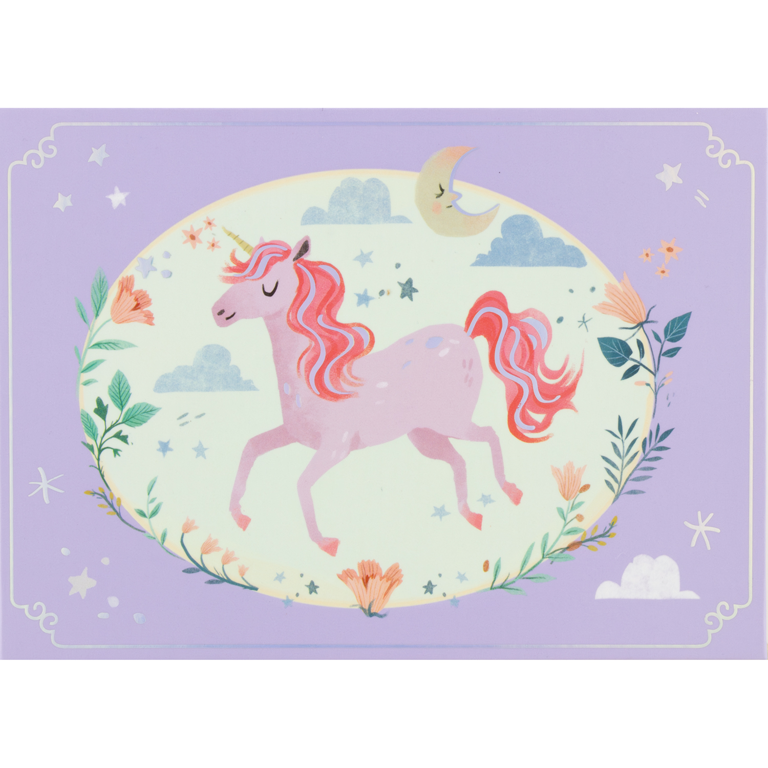 COFFRE MUSICAL LICORNE LILAS - Ulysse – Image 3