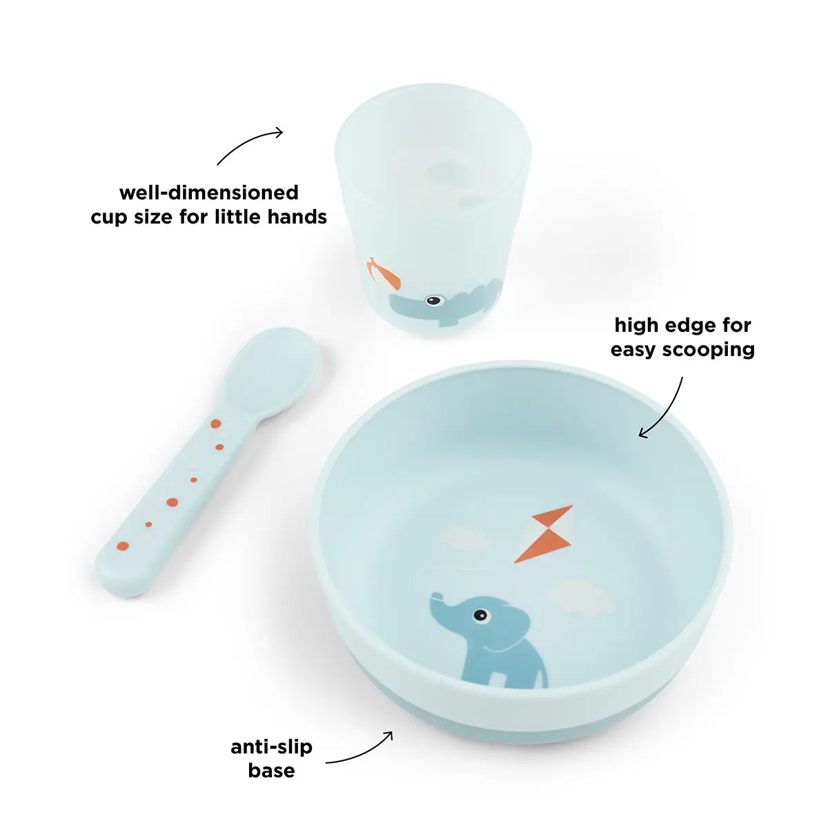 Foodie first meal set Playground Blue - Done by Deer – Image 2