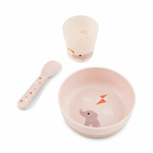 Foodie first meal set Playground pink - Done by Deer