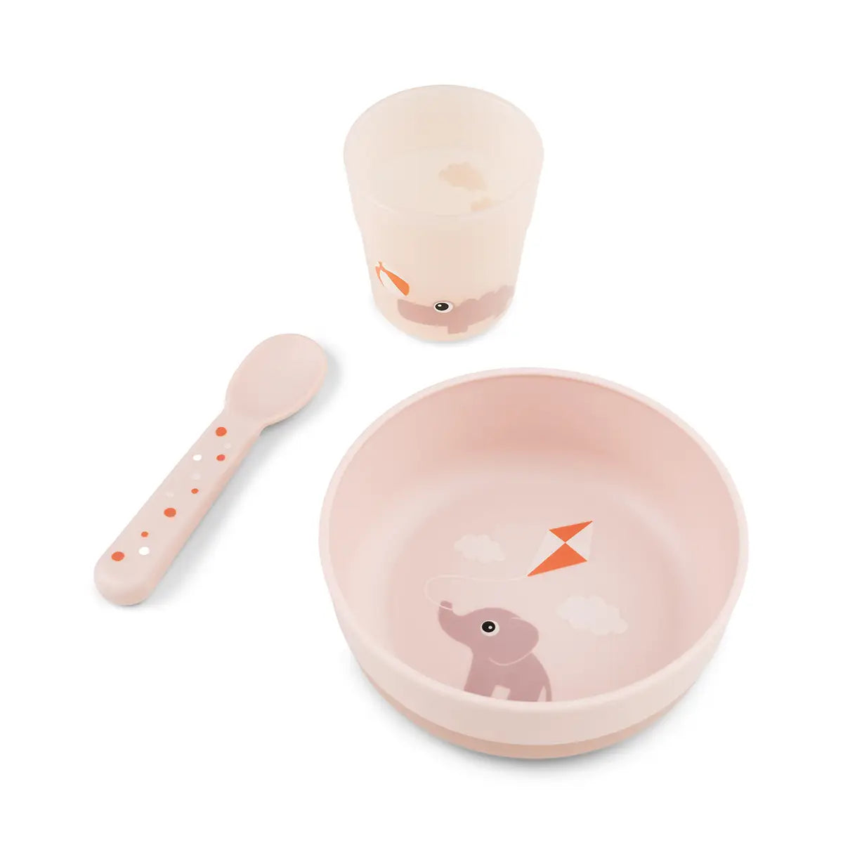 Foodie first meal set Playground pink - Done by Deer
