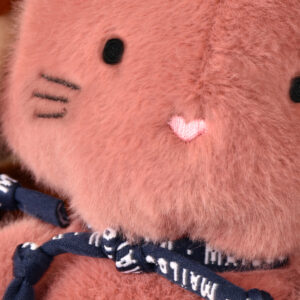 Chat Méloé 37cm - Poudre de rose - Maïlou