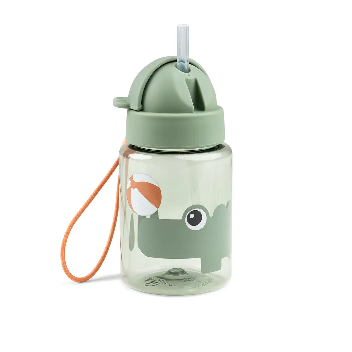 gourde à paille - playground - vert - 280 ml - Done by Deer