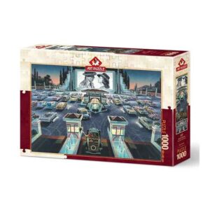 Puzzle 1000 pièces Cinéma en plein air - Art Puzzle