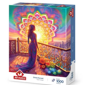 Puzzle 1000 pièces Fleur de vie - Art Puzzle