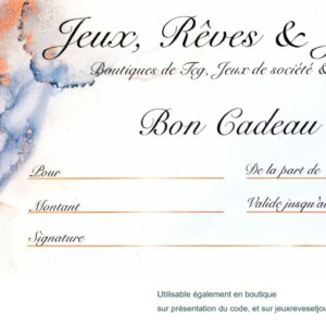 Bon cadeau numérique – montant libre
