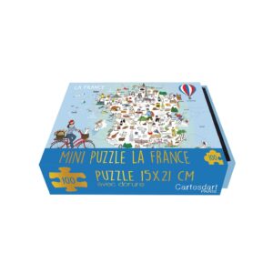 BOÎTE MINI PUZZLE LA FRANCE
