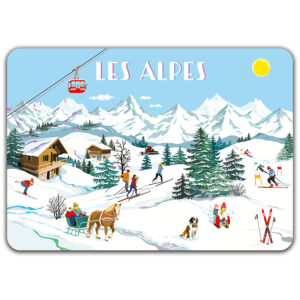 SET DE TABLE LES ALPES