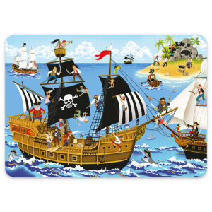 SET DE TABLE BATEAU DE PIRATES