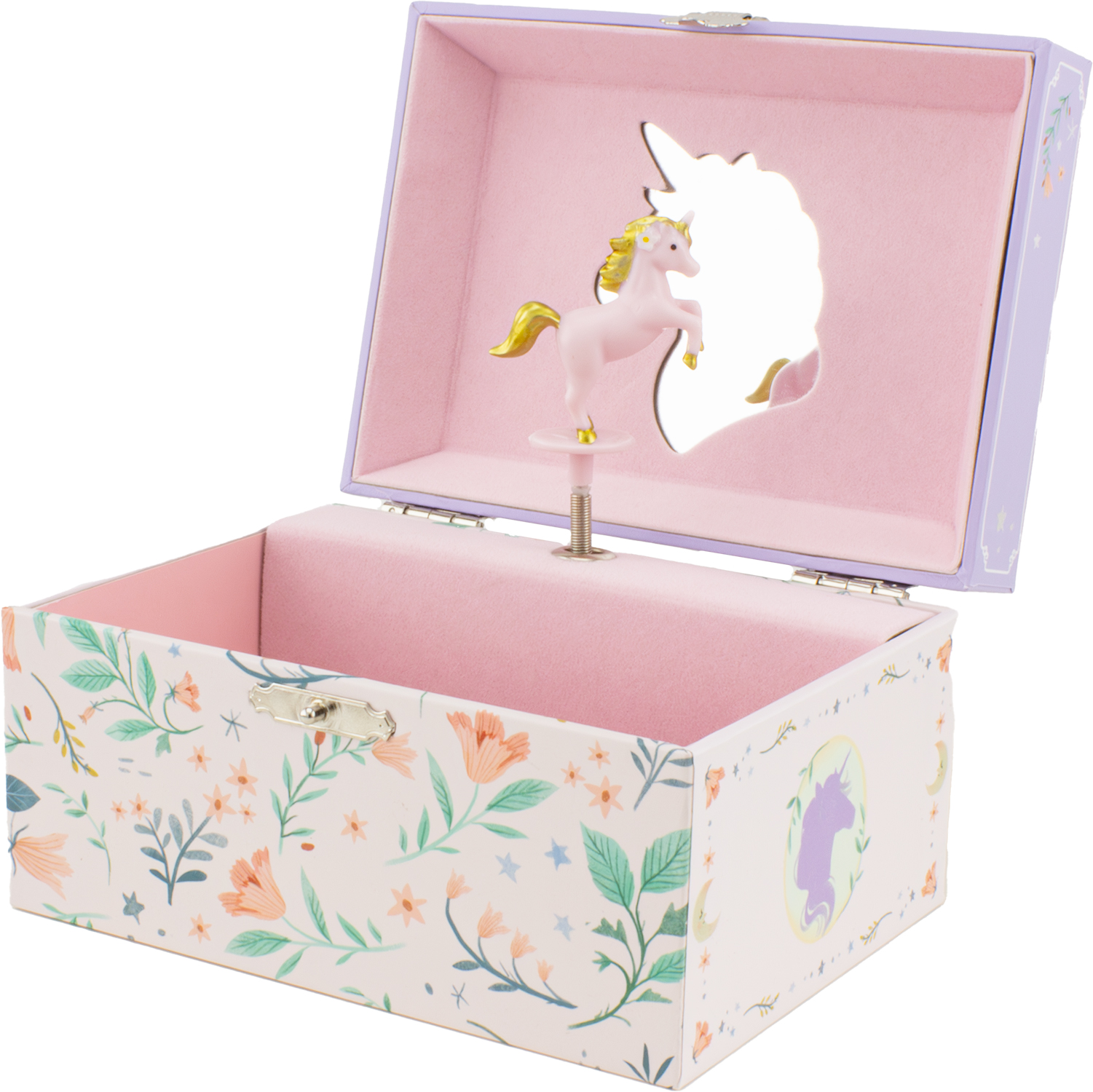 coffre musical Licorne Lilas Ulysse
