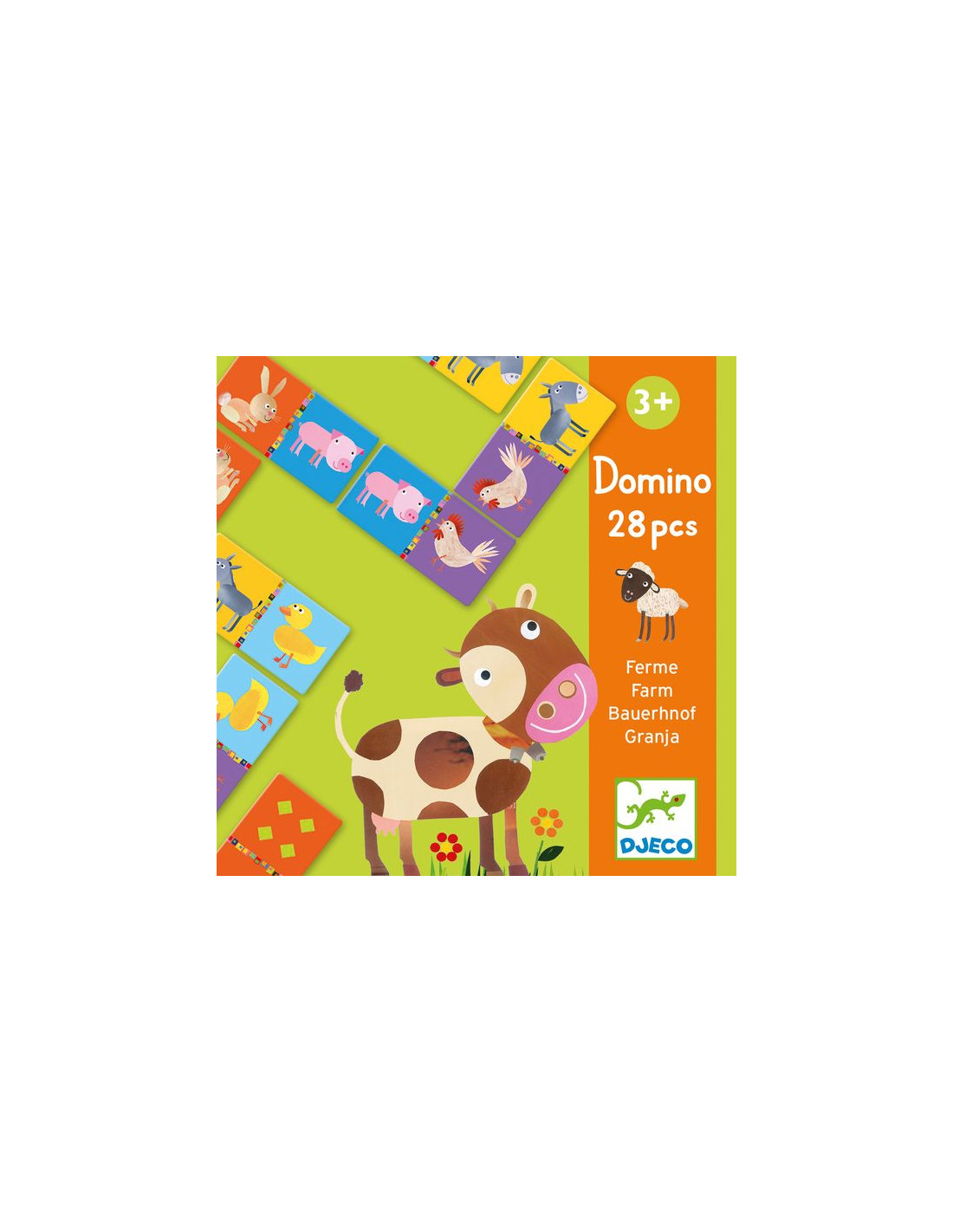 MÉMO, LOTO, DOMINO - Domino ferme - Djeco – Image 3