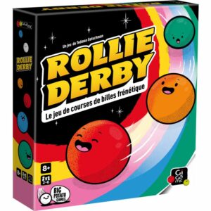 Boîte du jeu Rollie Derby Big Potato Games distribué par Gigamic