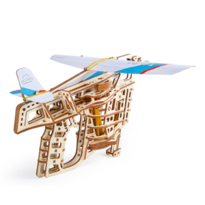 Lanceur d'avion - Puzzle 3D en bois - UGEARS