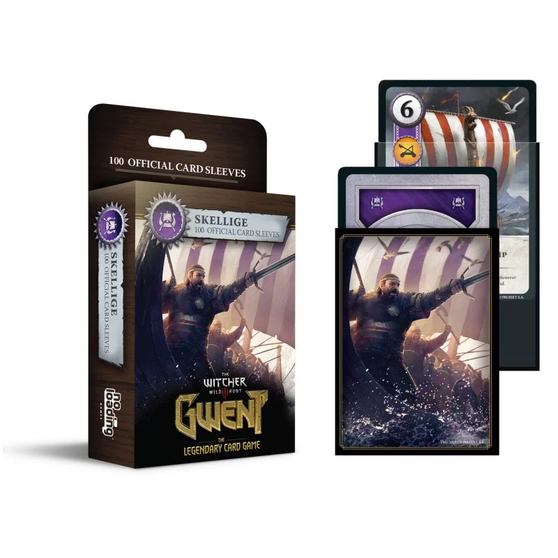 Gwent – 100 protège-cartes Skellige – Image 2
