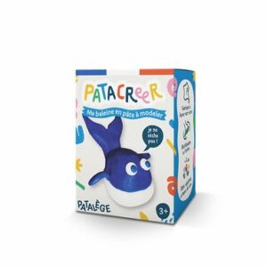 Kit baleine en pâte à modeler Patalège - Patacréer