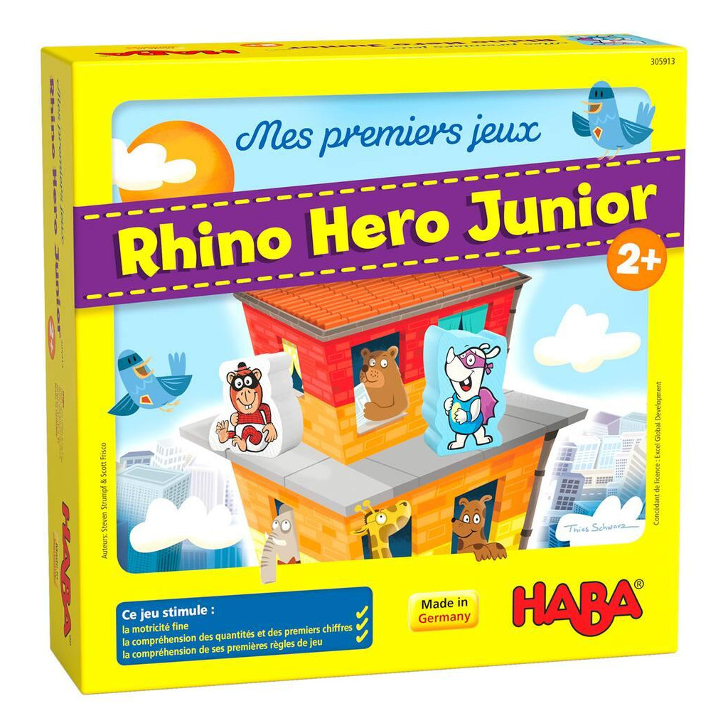 Mes premiers jeux – Rhino Hero Junior – HABA