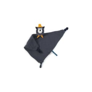 Doudou lange chat Alphonse gris foncé – Les Moustaches