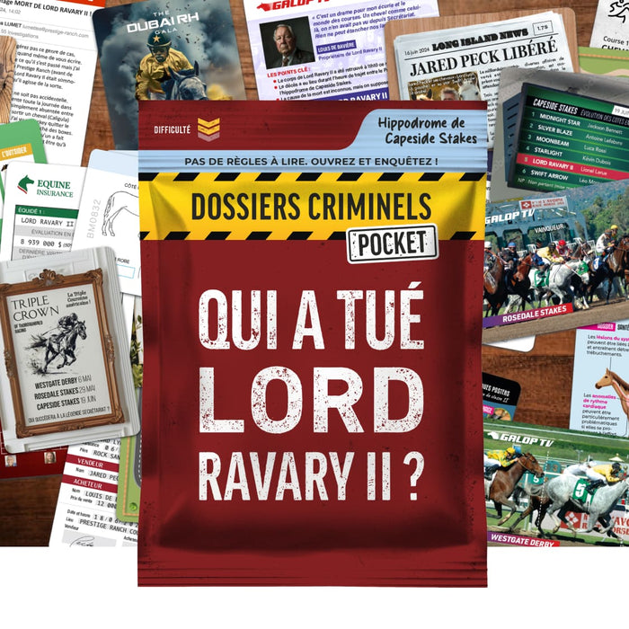 Dossiers Criminels Pocket – Qui a tué Lord Ravary II ?