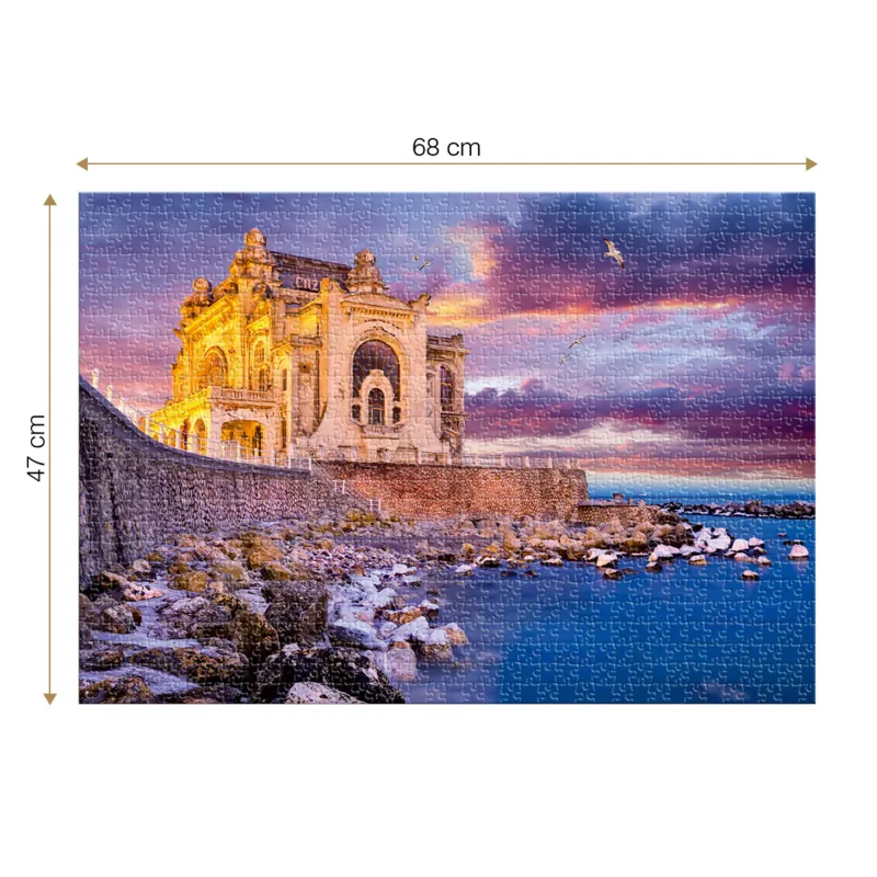 Puzzle 1000 pièces Casino de Constanța - Roovi