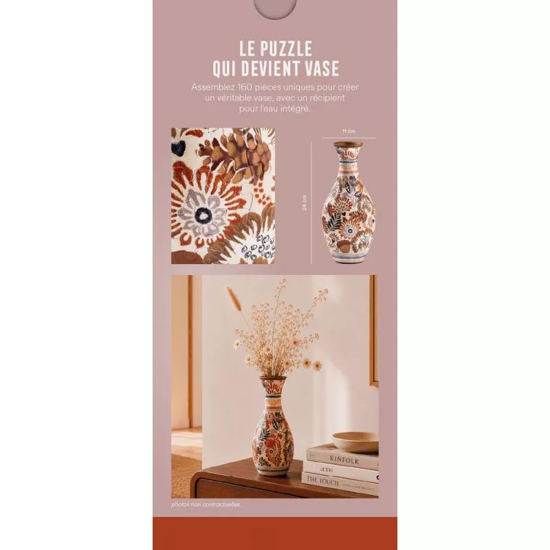VASE PUZZLE JARDIN TERRACOTTA – Image 3