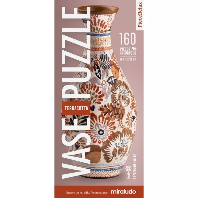 VASE PUZZLE JARDIN TERRACOTTA – Image 4
